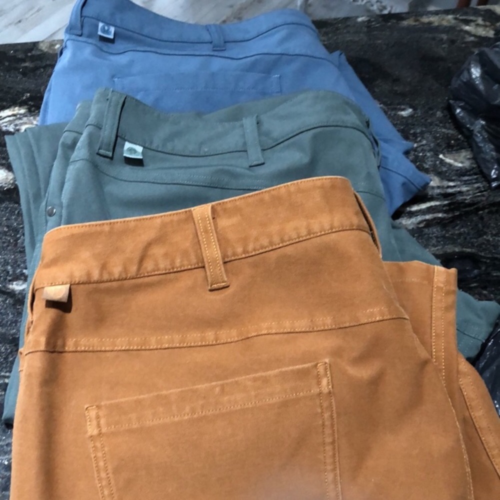 Mens Lululemon ABC Original Pants Sz 42 x 30